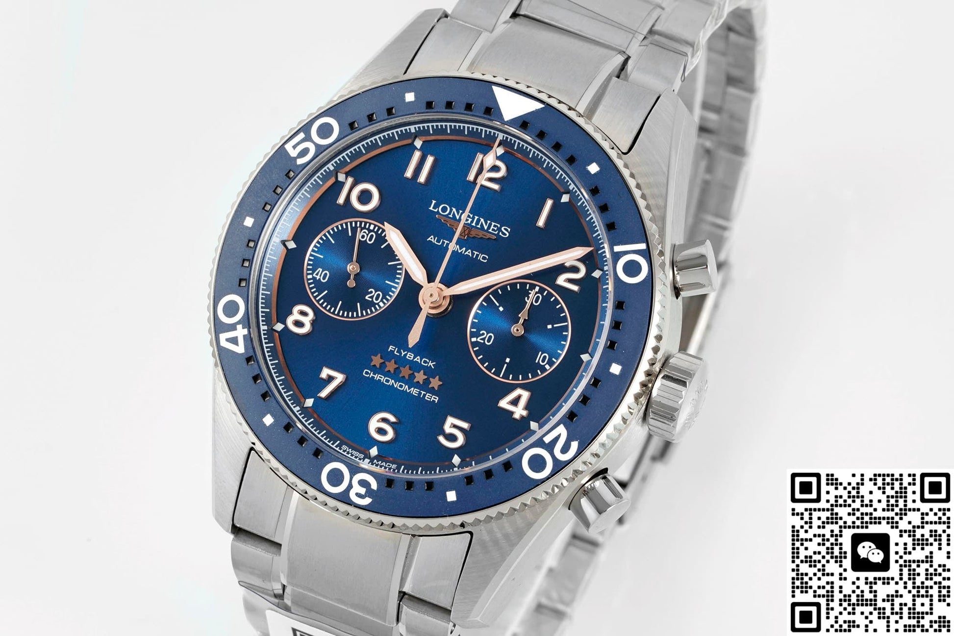 Longines Spirit L3.821.4.93.6 AF Factory Flyback