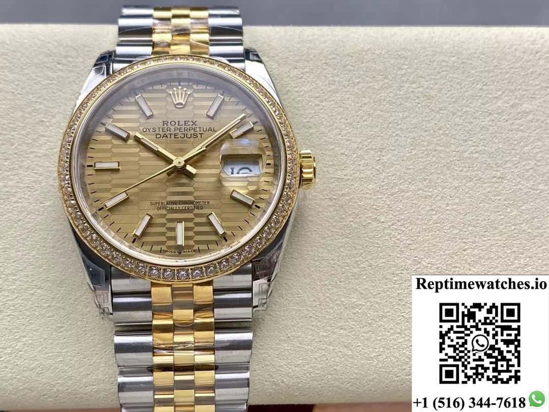 Rolex Datejust M126283rbr-0025 VS Factory Date Display