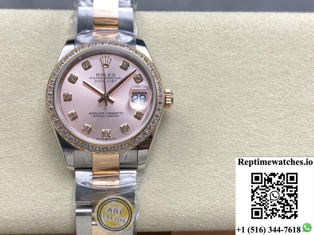 Rolex Datejust M278381RBR-0023 AR Factory Rose Gold Hands