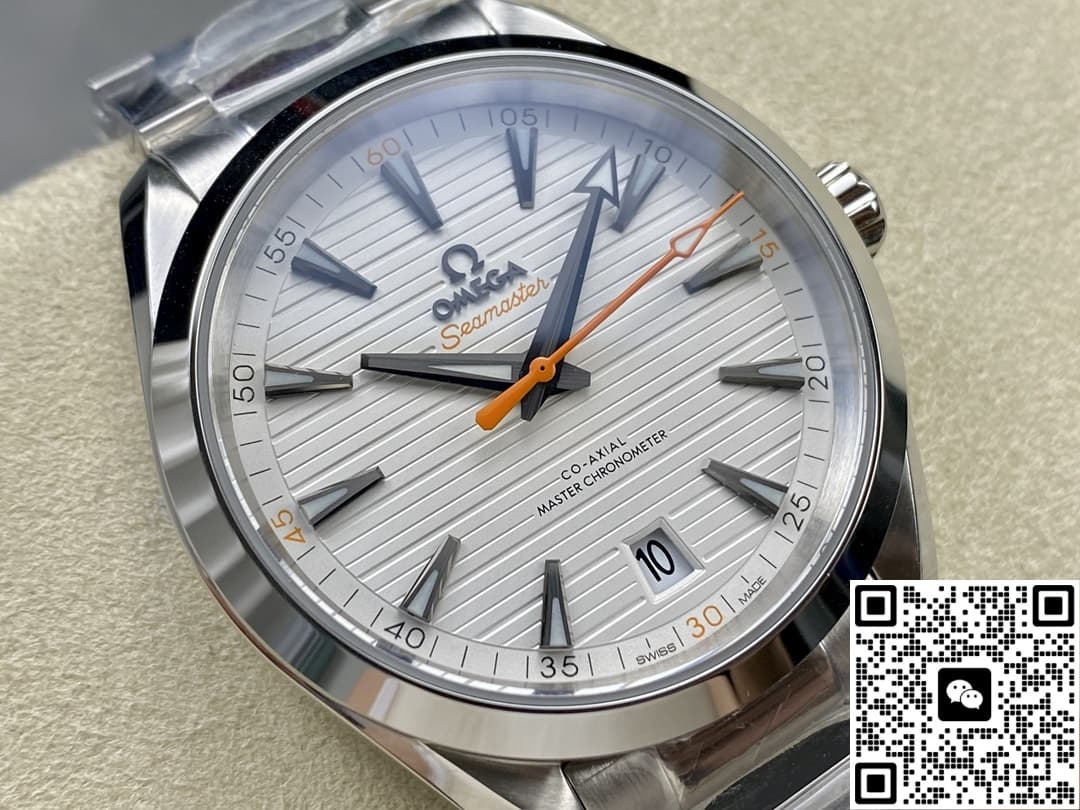 Omega Seamaster 220.10.41.21.02.001 N1 factory silver-white dial