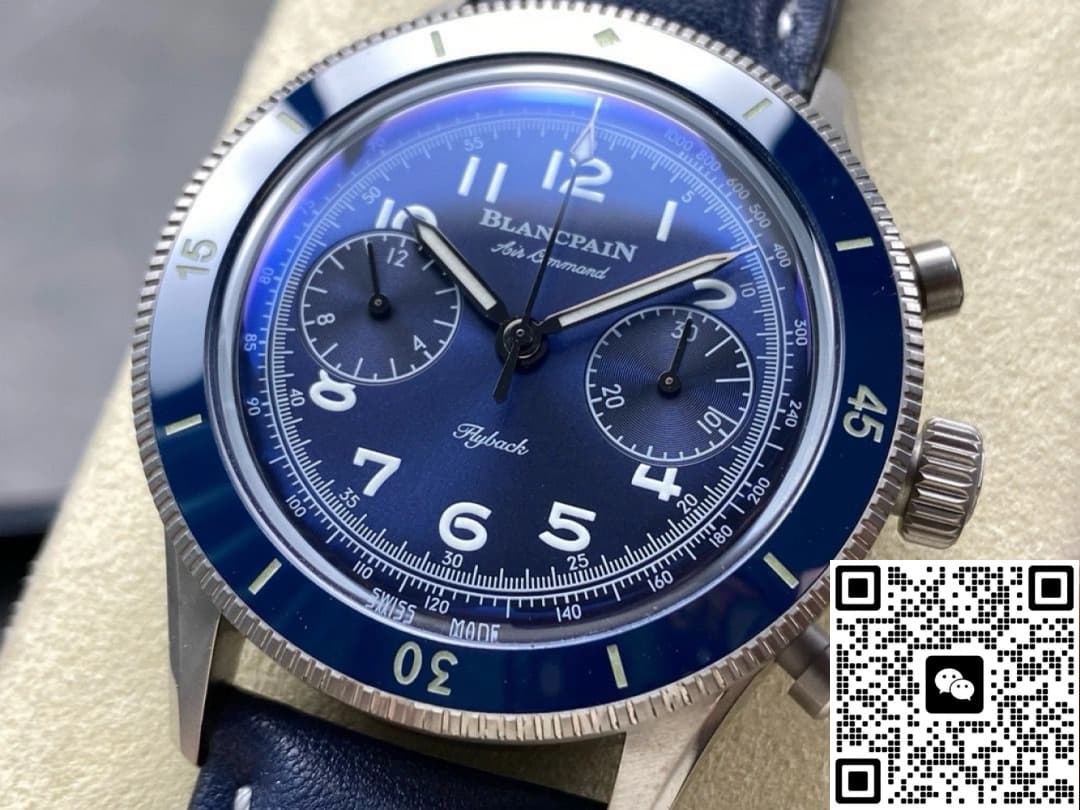 Blancpain Air Commander AC02-12B40-63B TW Factory Blue Dial