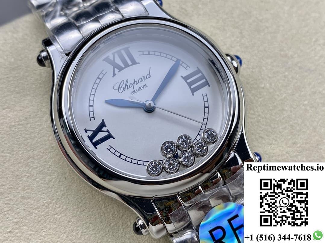 Chopard Happy Sport 278610-3001 Rf Factory Stainless Steel Case-Rep Time Watches