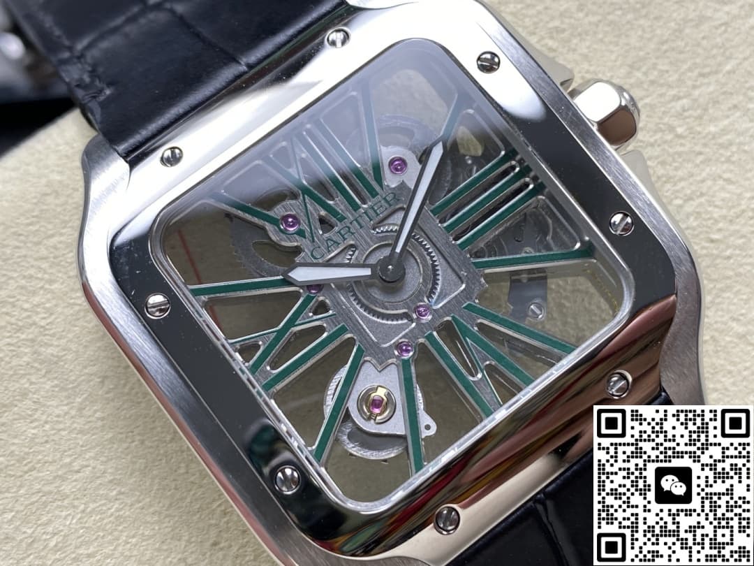 Cartier Santos WHSA0028 THB factory hollow dial
