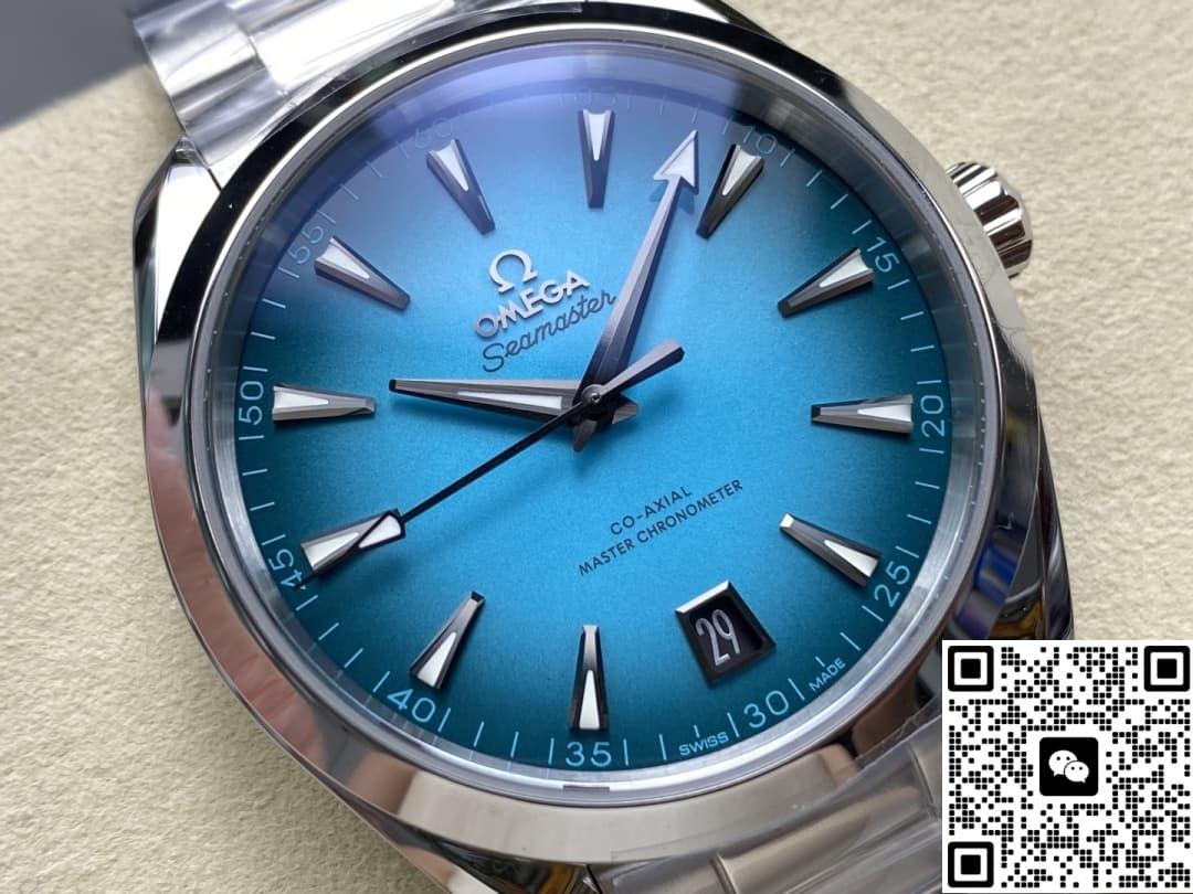 Omega Seamaster 220.10.41.21.03.006 VS Factory Turquoise