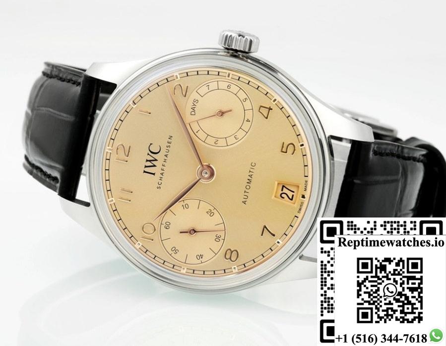 IWC Portuguese IW501705 APS factory transparent case back