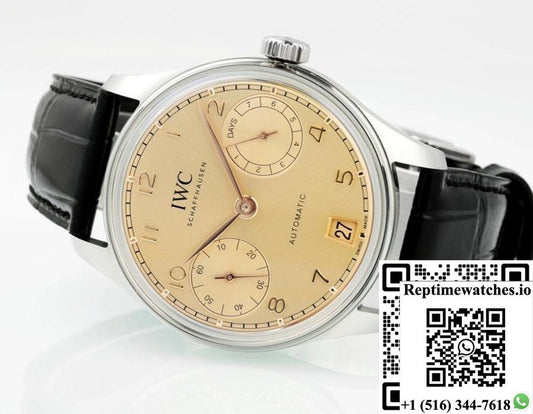IWC Portuguese IW501705 APS factory transparent case back