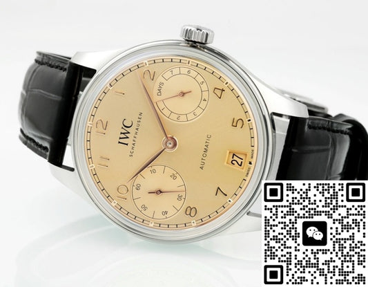 IWC Portuguese IW501705 APS factory transparent case back