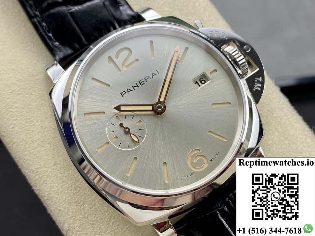 Panerai Luminor Due pam01249 VS factory stainless steel case