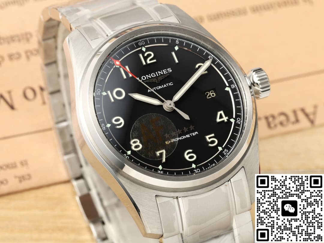 Longines Spirit L3.811.4.53.6 AF factory black dial