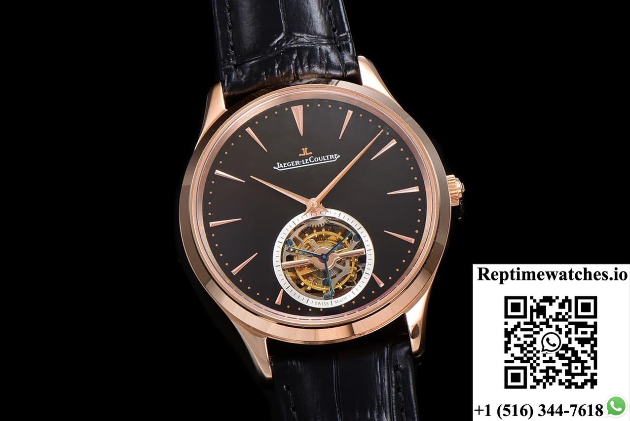 Jaeger-LeCoultre Master Q1682412 RMS Factory Tourbillon Alligator Leather Strap