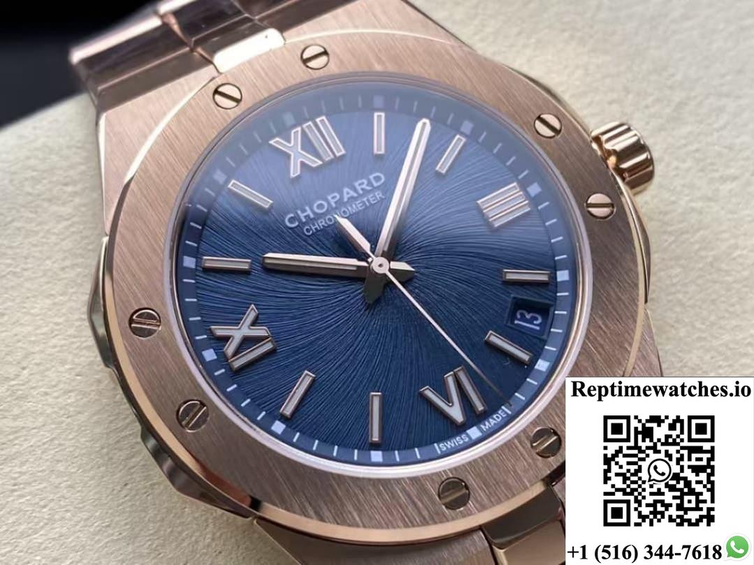 Chopard Snow Mountain Pride Wing 295363-5001 Gh Factory Rose Gold-Rep Time Watches