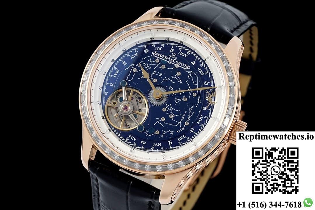 Jaeger-Lecoultre Master Rms Factory Tourbillon Leather Strap-Rep Time Watches