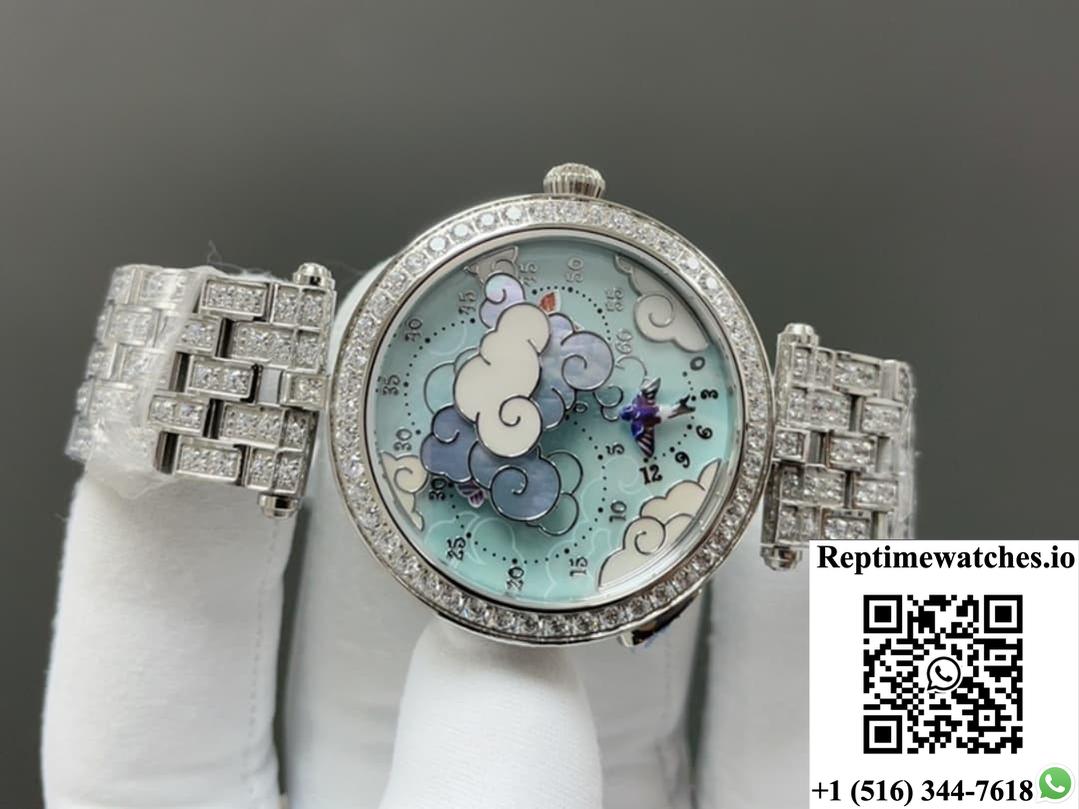 Van Cleef & Arpels Poetic Complexity VCARO8OD00 5G Factory Diamond Case