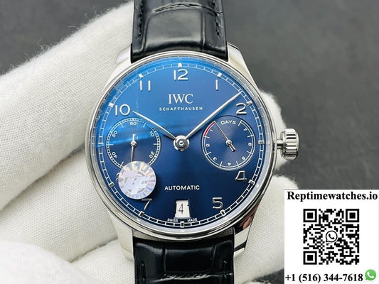 IWC Portuguese IW500710 ZF factory V5 date display