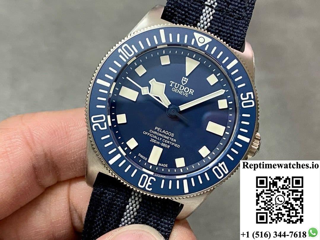 Tudor Pelagos M25707B-24-0001 M+ Factory Titanium Case-Rep Time Watches