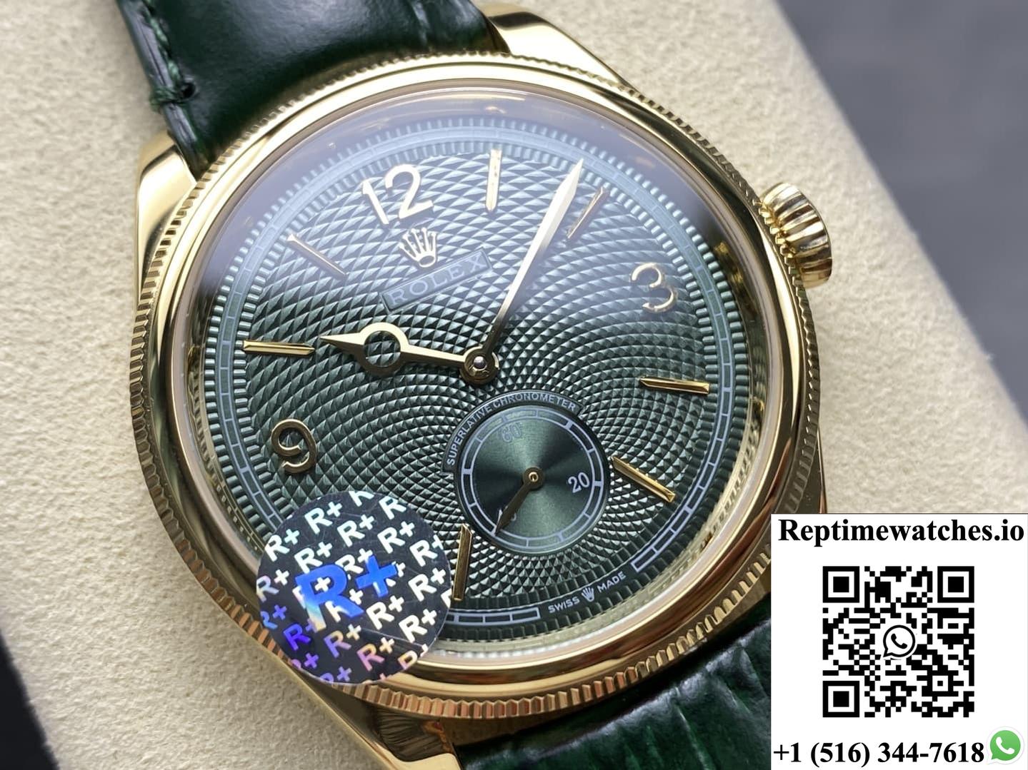 Rolex Perpetual 1908 m52508-0003 R+ factory green dial
