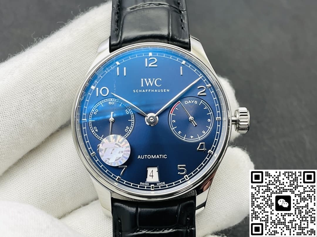 IWC Portuguese IW500710 ZF factory V5 date display