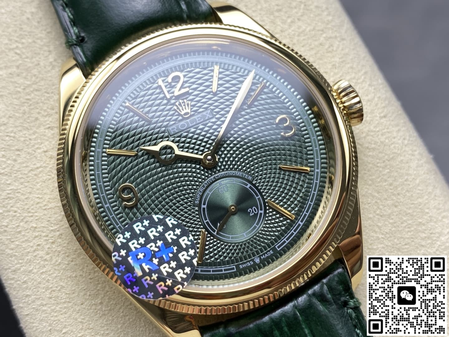Rolex Perpetual 1908 m52508-0003 R+ factory green dial
