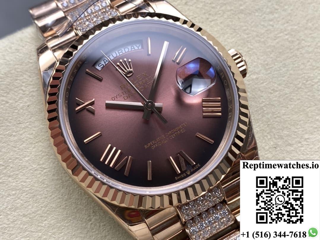 Rolex Day-Date M128235-0076 8+ Factory Large Calendar
