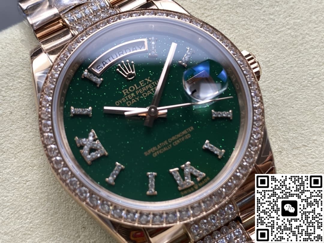 Rolex Day-Date M128345rbr-0069 8+ Factory Diamond Dial