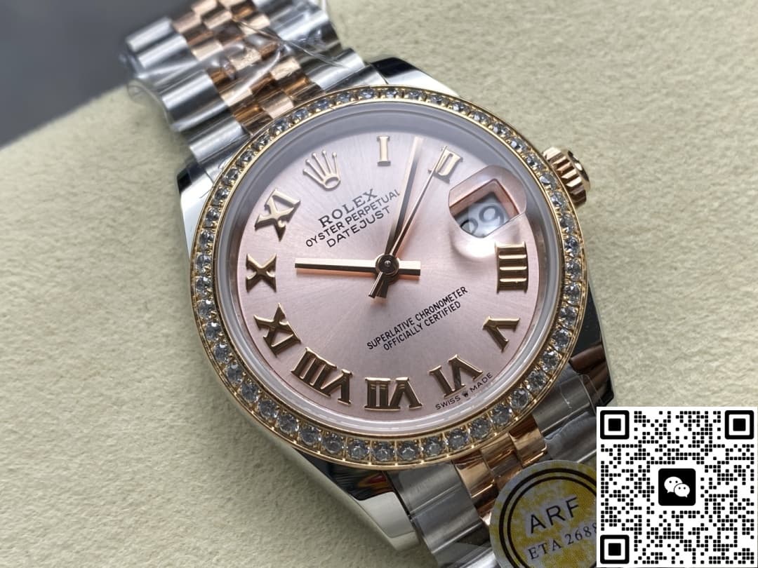 Rolex Datejust M278381RBR-0002 AR factory gold strap