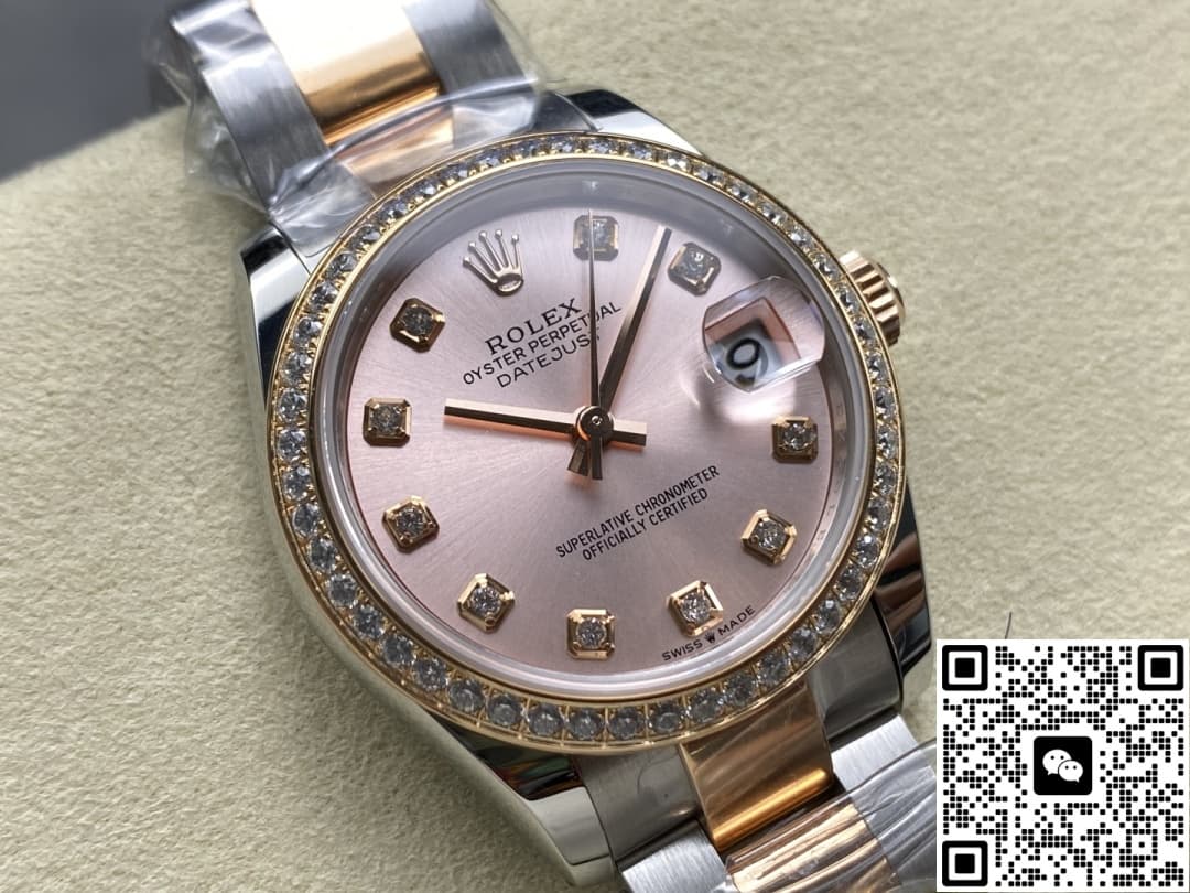 Rolex Datejust M278381RBR-0023 AR Factory Rose Gold Hands