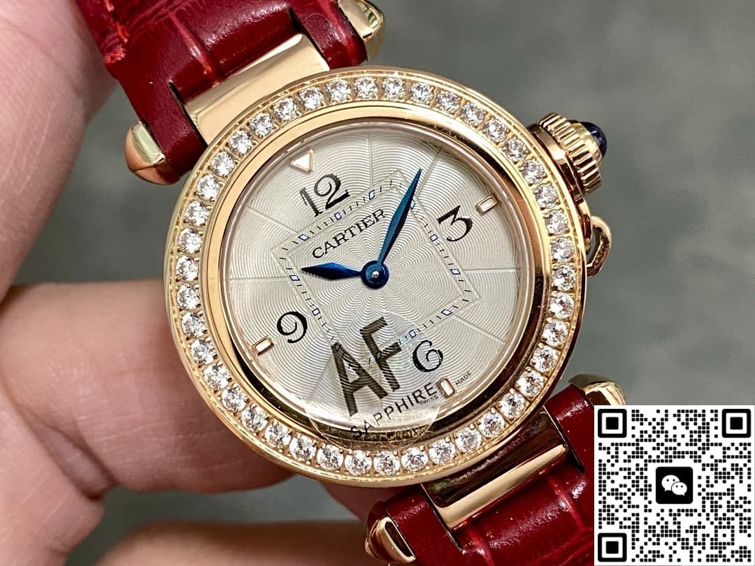 Cartier Pasha WJPA0018 AF Factory White Dial