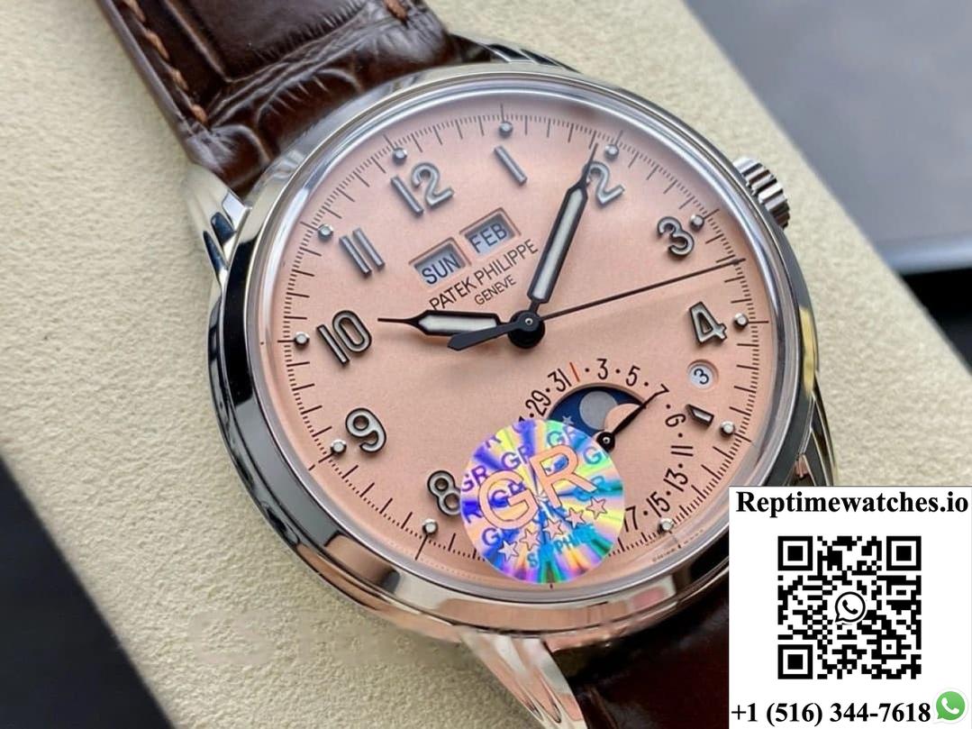 Patek Philippe Grand Complications 5320G-011 GR Factory Alligator Leather Strap