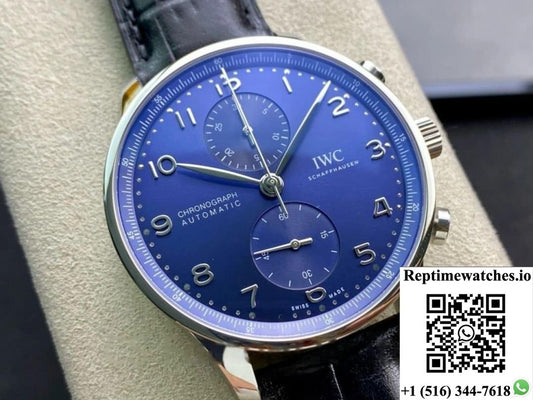IWC Portugal IW371491 ZF factory chronograph function