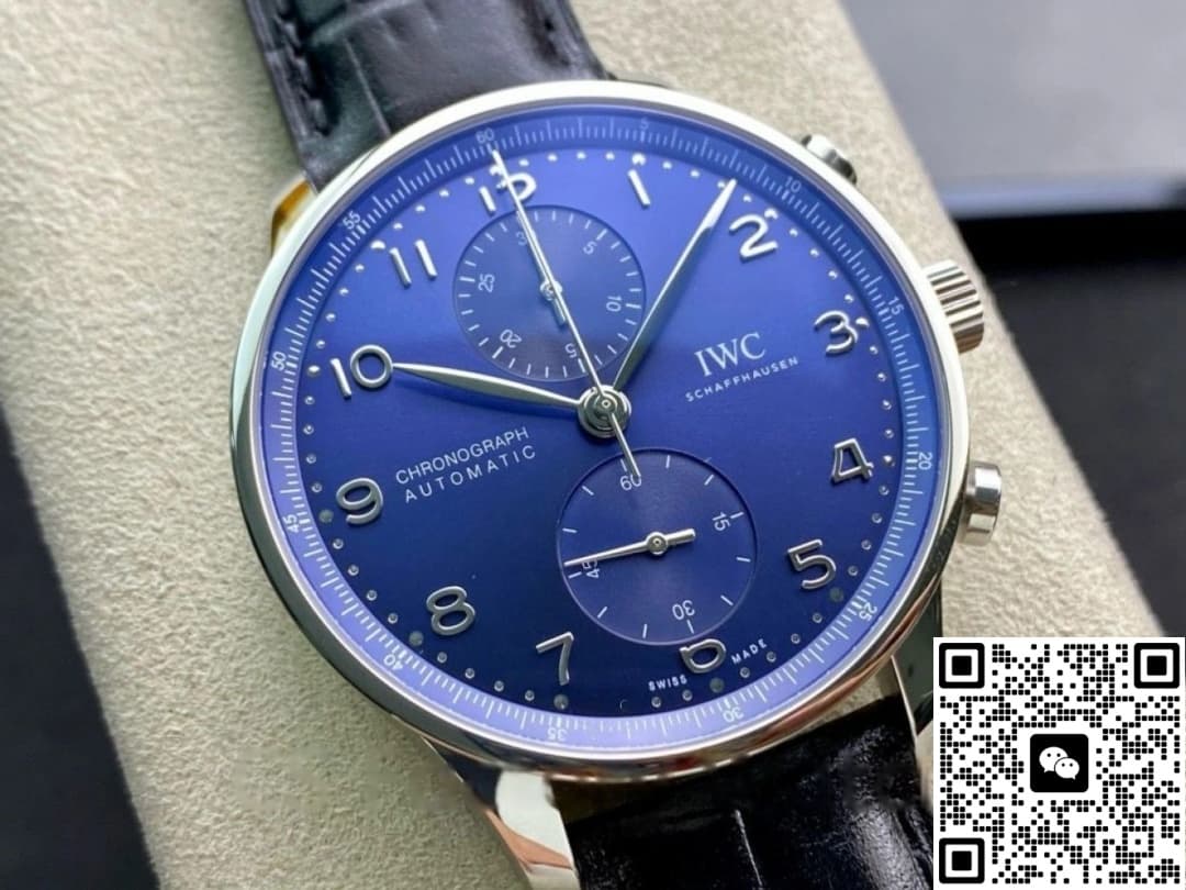 IWC Portugal IW371491 ZF factory chronograph function