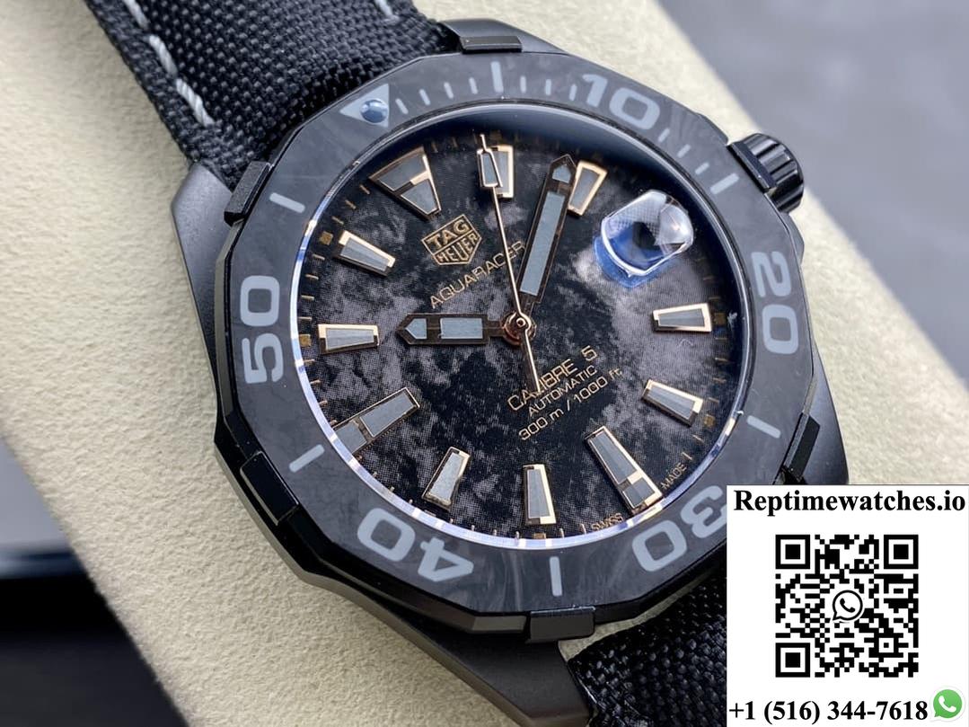Tag Heuer Aquaracer Wbd218A.Fc6445 Tar Factory Black Dial-Rep Time Watches