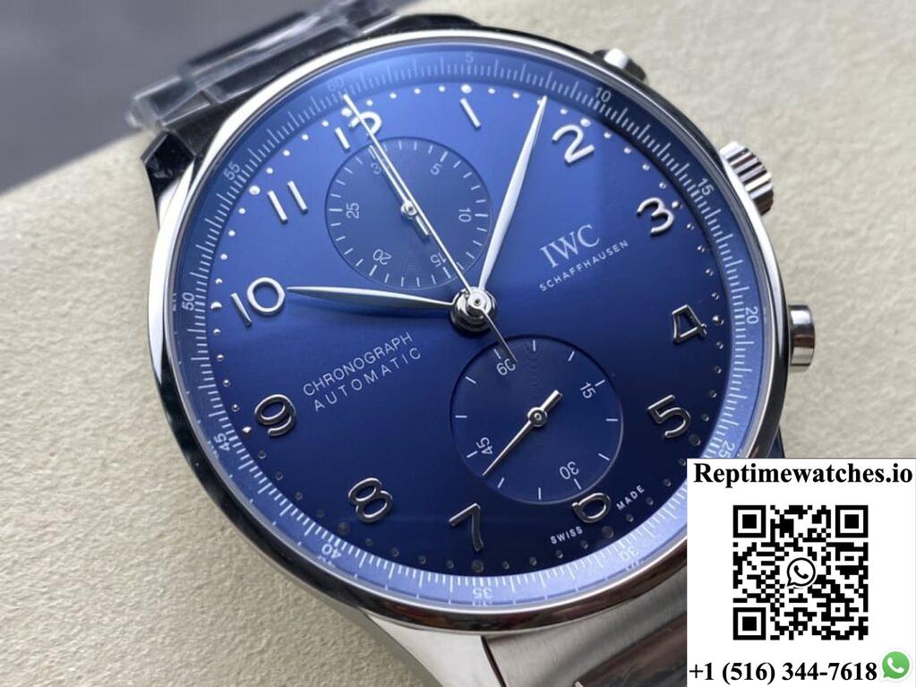 IWC PORTUGAL IW371606 ZF FACTORY STAINLESS STEEL STRAP