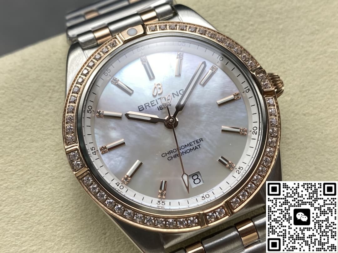 Breitling Chronomat U10380591A2U1 BLS factory diamond bezel