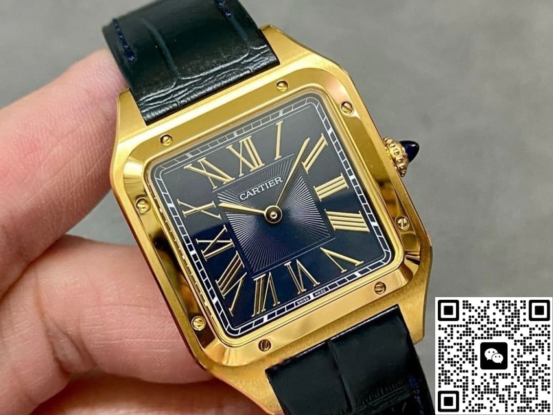 Cartier Santos WGSA0077 F1 factory gold color case