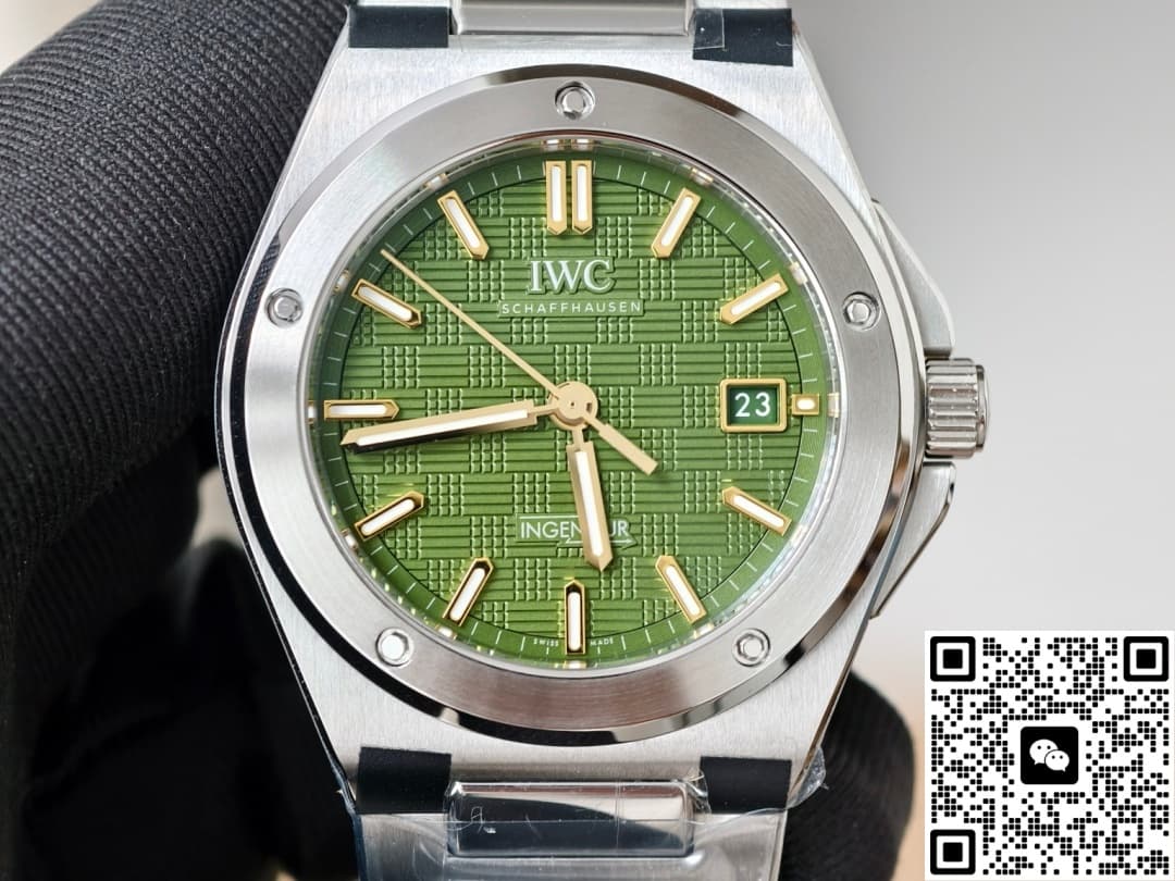 IWC Engineer IW328908 V7 Factory Green Dial