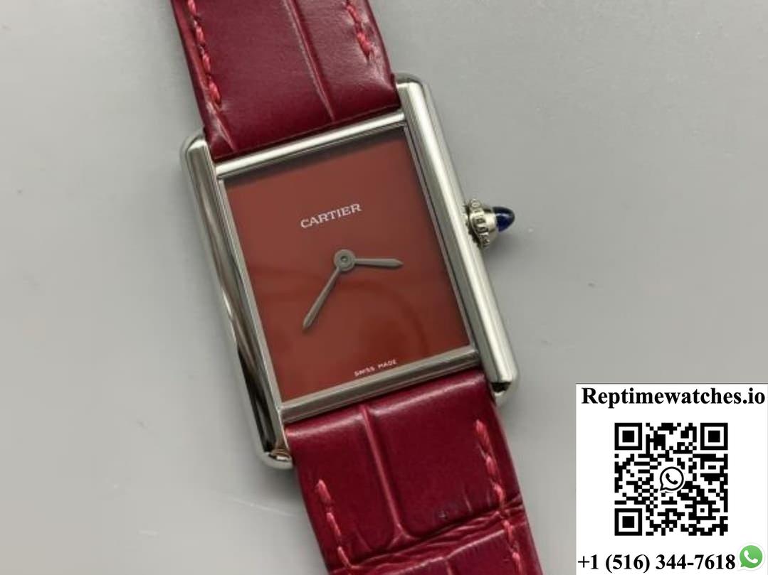 Cartier Tank WSTA0054 F1 Factory Square Dial