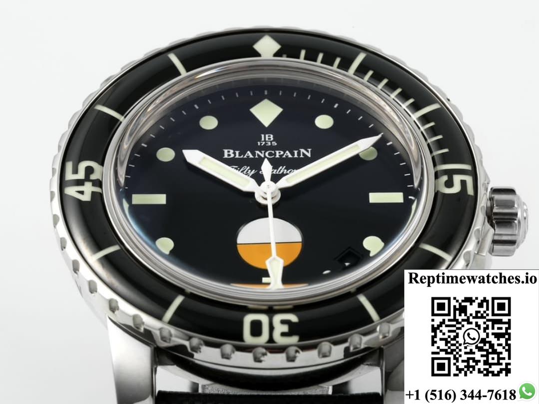 Blancpain Fifty Fathoms 5008-11B30-Naba Zf Factory Stainless Steel Case-Rep Time Watches