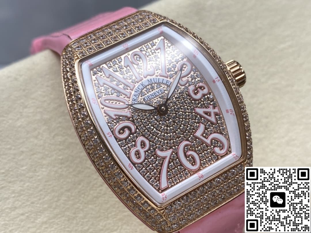 Franck Muller LADIES’COLLECTION V 32 SC AT FO D CD ABF factory diamond dial