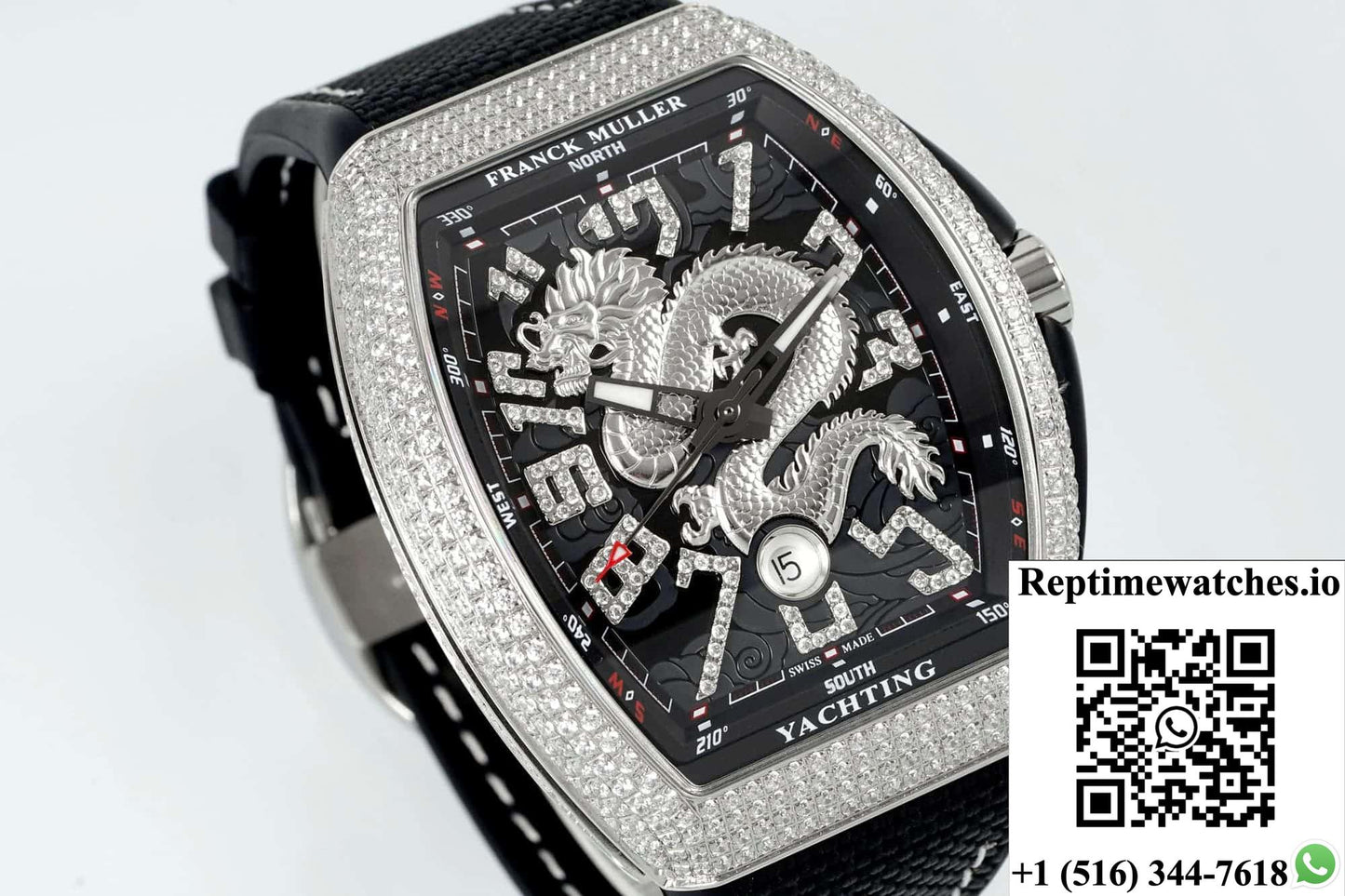 Franck Muller Vanguard ABF Factory Diamond-Set Case