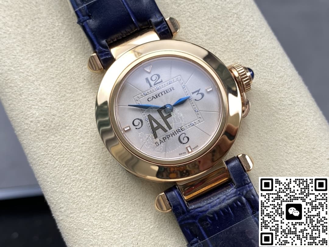 Cartier Pasha WGPA0027 AF Factory Silver-white Dial