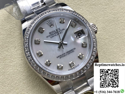 Rolex Datejust M278384rbr-0007 AR Factory Mother of Pearl Dial
