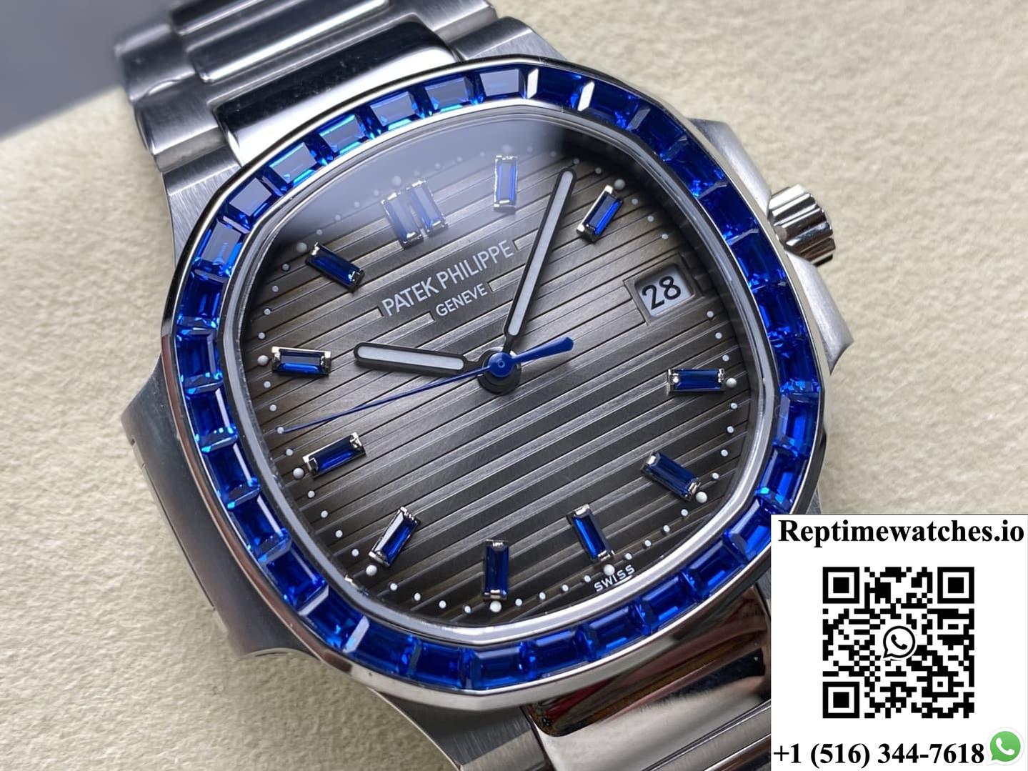 Patek Philippe Nautilus 5711 GR Factory Stainless Steel Strap