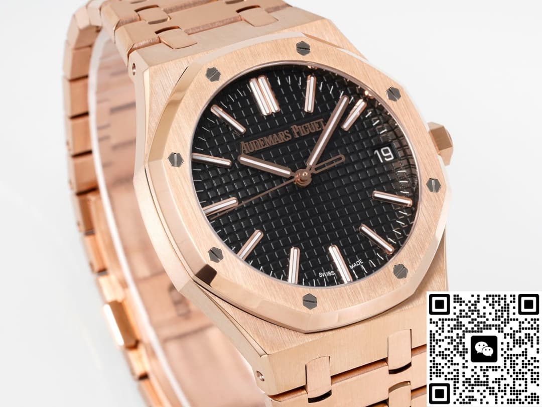AP Royal Oak 15510OR.OO.1320OR.04 APS Factory Black Dial