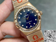 Omega Constellation 131.55.25.60.53.002 TW Factory Blue Dial
