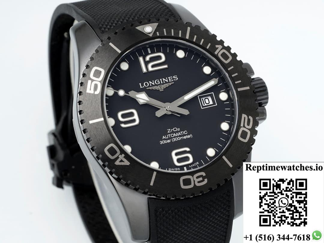 Longines Concas L3.784.4.56.9 AF factory rubber strap