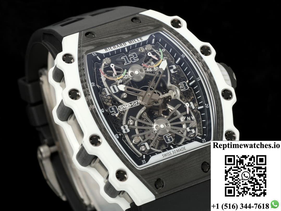 Richard Miller RM21-02 NEW Factory Tourbillon Skeleton Dial