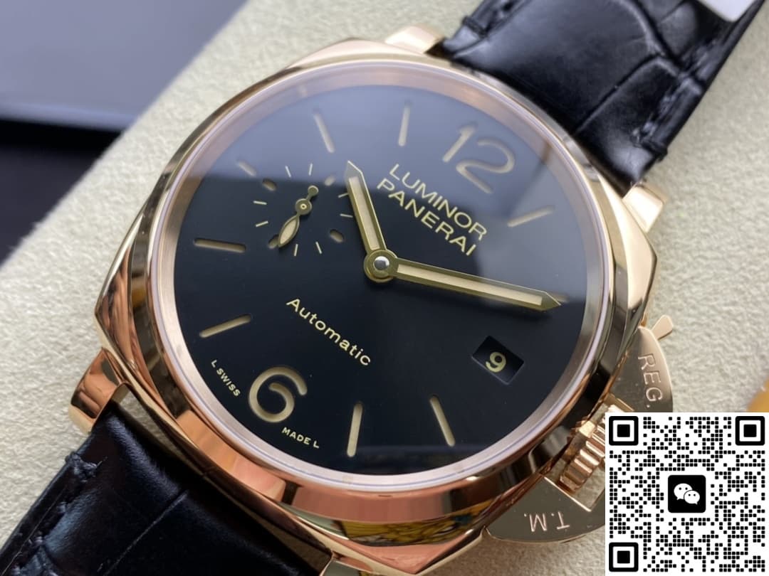 Panerai Lumino Dur PAM00908 VS Factory Alligator Leather Strap