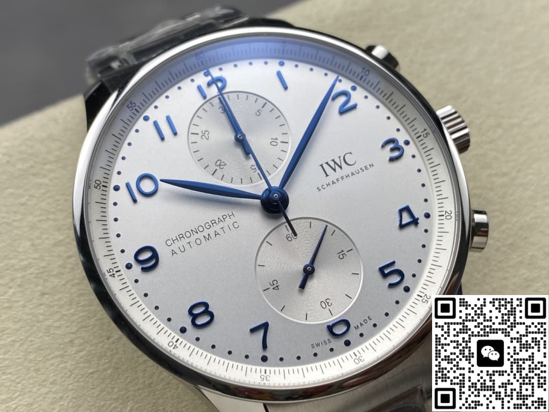IWC Portuguese IW371617 ZF factory chronograph function