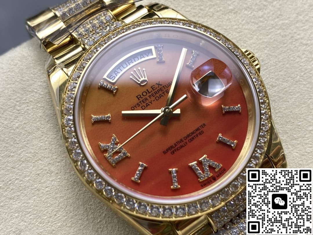 Rolex Day-Date M128348rbr-0050 8+ Factory Week Display
