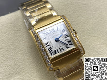 Cartier Tank WJTA0039 8848 Factory Diamond Case